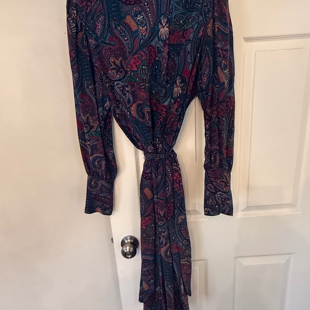 VINTAGE LIZ CLAIBORNE PAISLEY SILK DRESS
GORGEOUS CONDITION LIKE NEW 😍 - Picture 4 of 7